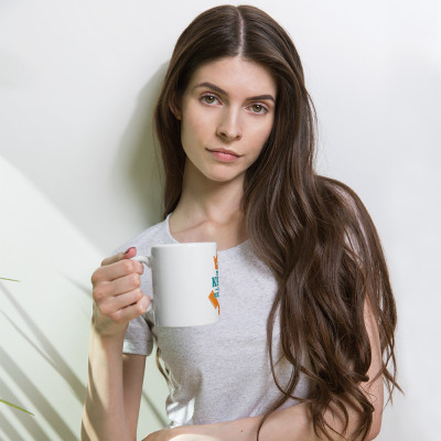 Tazza bianca lucida 2