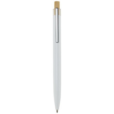Penna a sfera in alluminio riciclato Nooshin-inchiostro blu