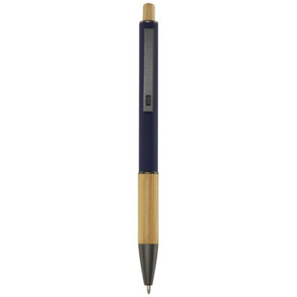 Penna a sfera in alluminio riciclato Darius-inchiostro blu