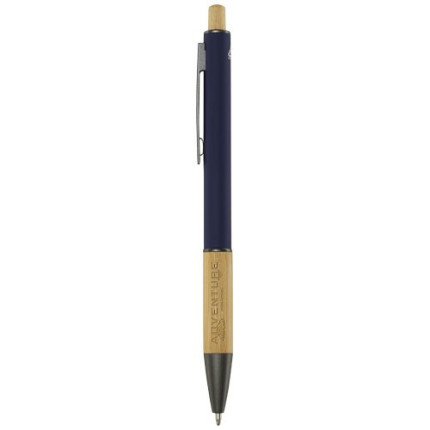 Penna a sfera in alluminio riciclato Darius-inchiostro blu