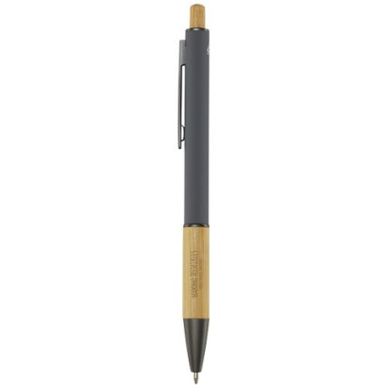 Penna a sfera in alluminio riciclato Darius-inchiostro blu
