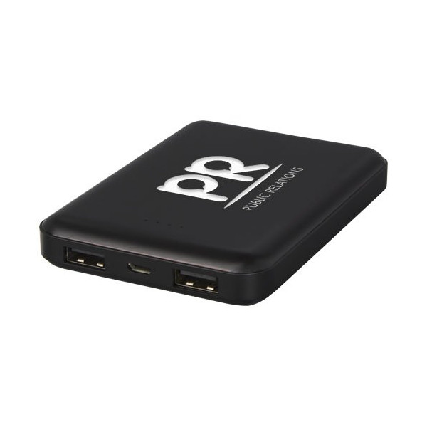 Power bank ultra sottile luminoso da 5000 mAh...