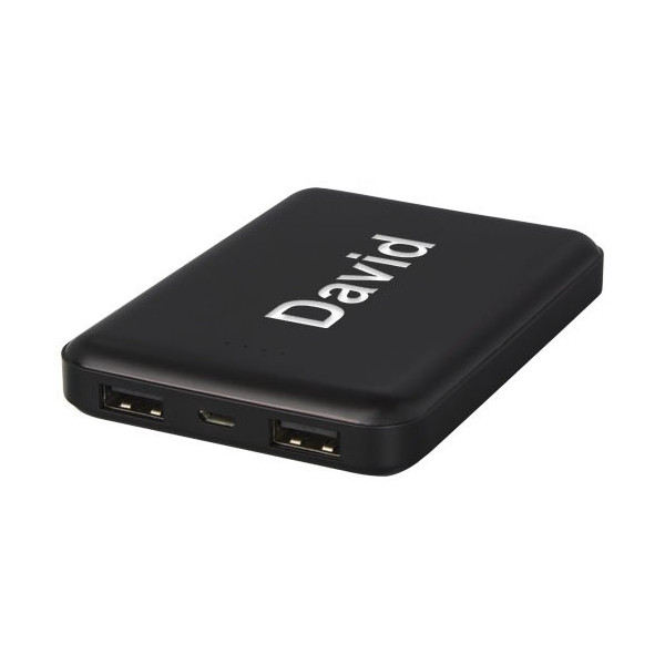 Power bank ultra sottile luminoso da 5000 mAh...