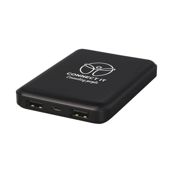 Power bank ultra sottile luminoso da 5000 mAh...