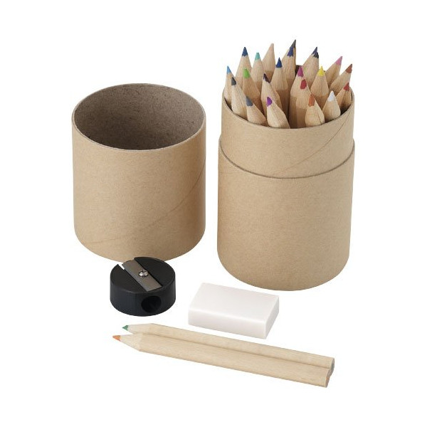 Set matite colorate 26 pezzi Woodby