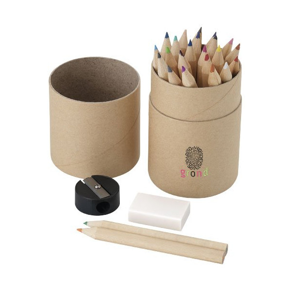 Set matite colorate 26 pezzi Woodby