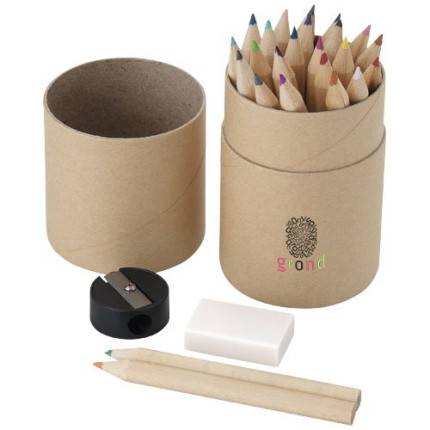 Set matite colorate 26 pezzi Woodby