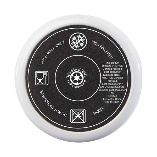 Tazza certificata RCS con cannuccia da 1200 ml...