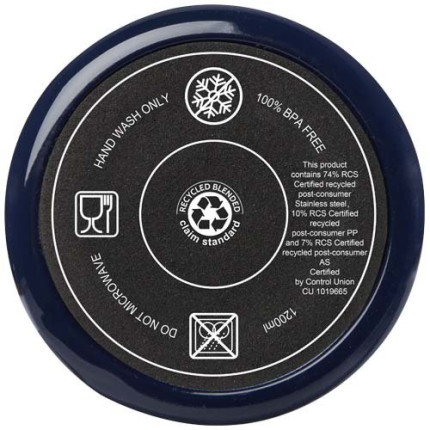 Tazza certificata RCS con cannuccia da 1200 ml Melbourne