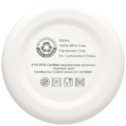 Borraccia con isolamento sottovuoto in rame certificata RCS da 500 ml Spring