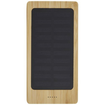 Power bank a energia solare da 8000 mAh in bambù Alata
