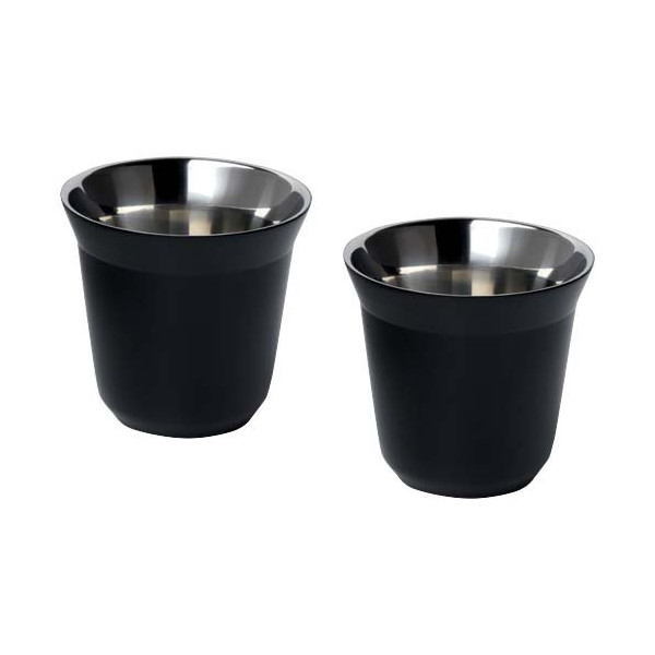 Set di tazze per caffè espresso in acciaio...