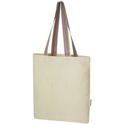 Tote bag in cotone riciclato da 180 g/m² Rainbow - 5L