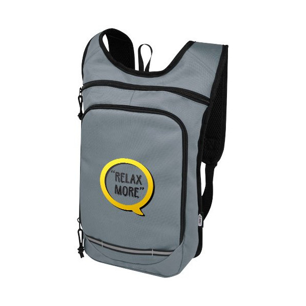 Zaino outdoor in PET riciclato certifcato GRS...