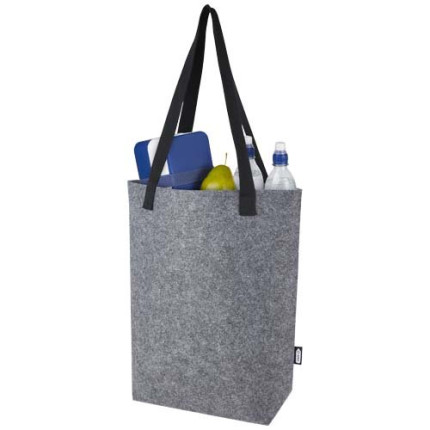 Tote bag con base ampia in feltro riciclato certificato GRS Felta - 12L