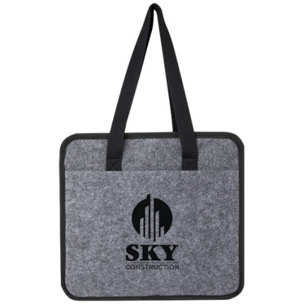 Organizer pieghevole per auto in feltro riciclato certificato GRS Felta