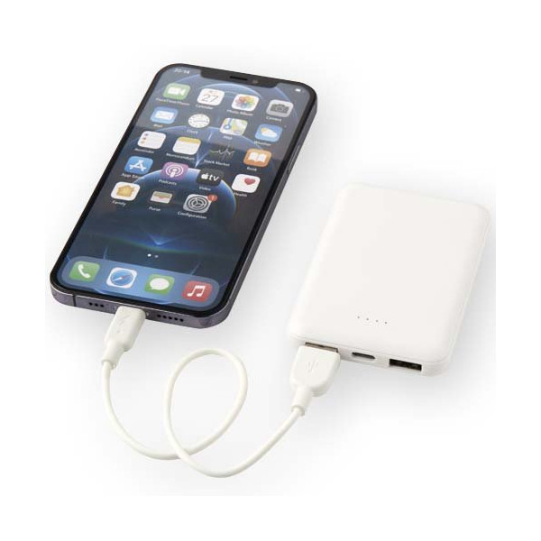 Power bank da 5000 mAh di Tipo C in plastica...