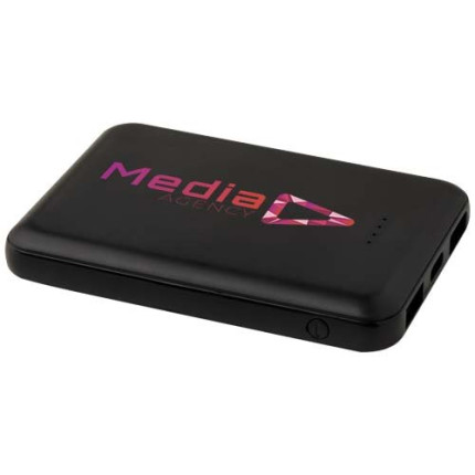 Power bank da 5000 mAh di Tipo C in plastica riciclata Asama