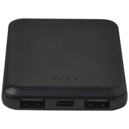 Power bank da 5000 mAh di Tipo C in plastica riciclata Asama