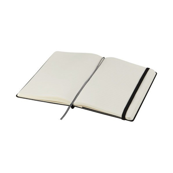 Blocco note con copertina morbida - a righe...