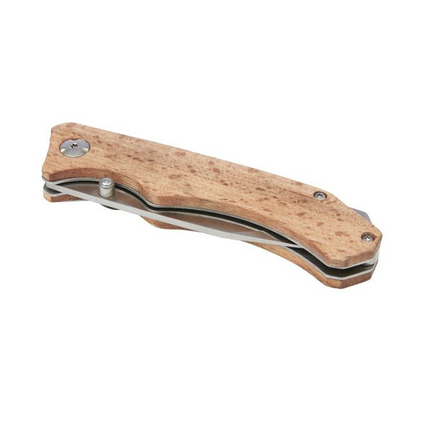Coltello tascabile Dave in legno con clip per...