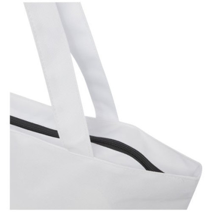 Tote bag in materiale riciclato certificato GRS con cerniera Panama 20l