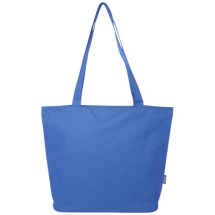 Tote bag in materiale riciclato certificato GRS con cerniera Panama 20l