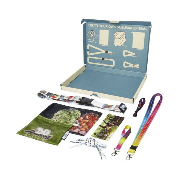 Box campionatura con stampa in sublimazione