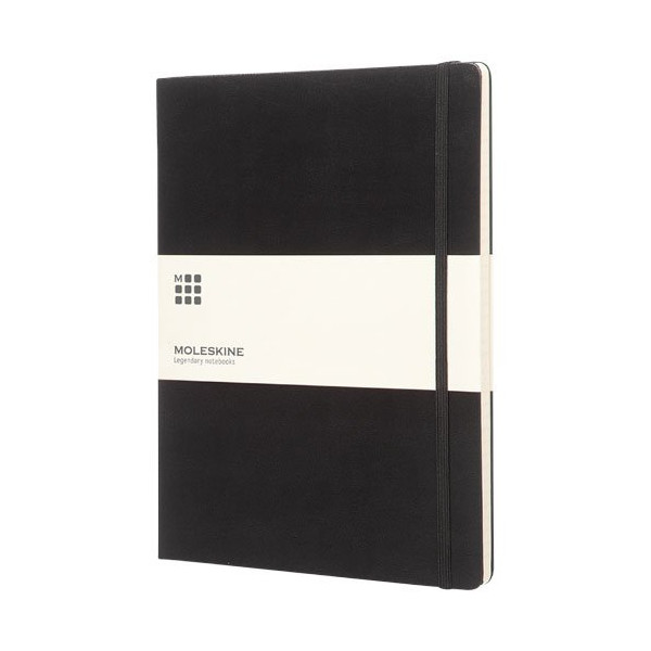 Blocco note con copertina rigida - a righe...