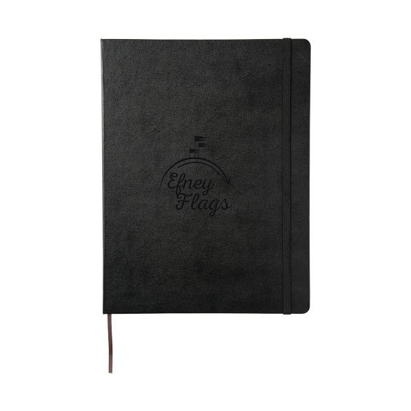 Blocco note con copertina rigida - a righe...