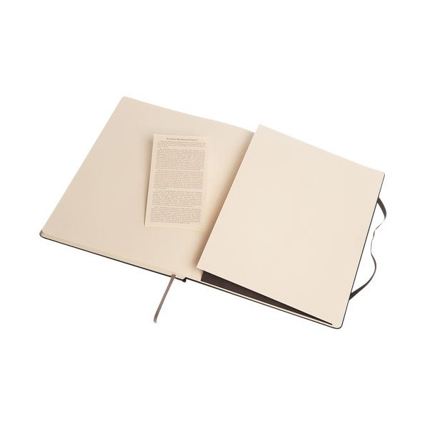 Blocco note con copertina rigida - a righe...