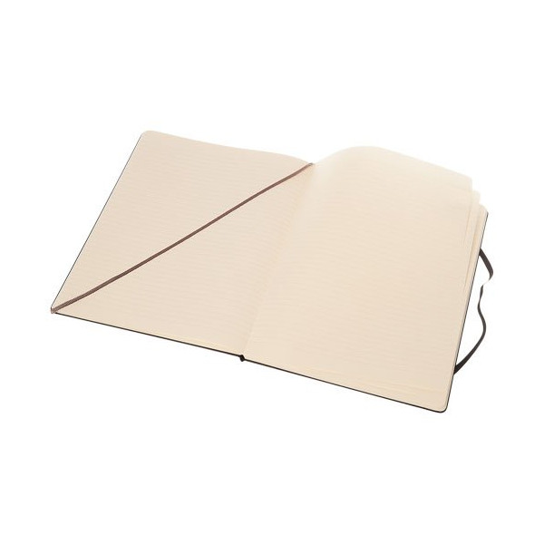 Blocco note con copertina rigida - a righe...