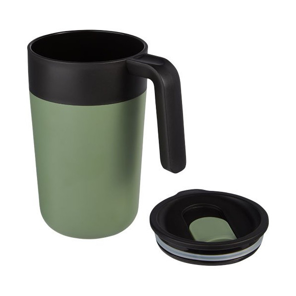 Tazza da 400 ml a doppia parete in materiale...