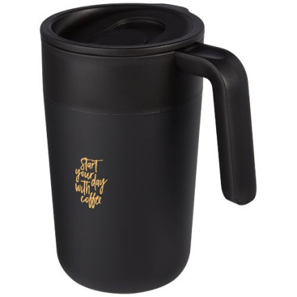 Tazza da 400 ml a doppia parete in materiale riciclato Nordia