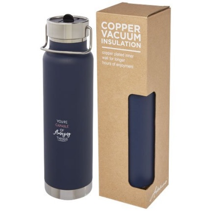Borraccia sportiva Thor da 750 ml con isolamento sottovuoto in rame