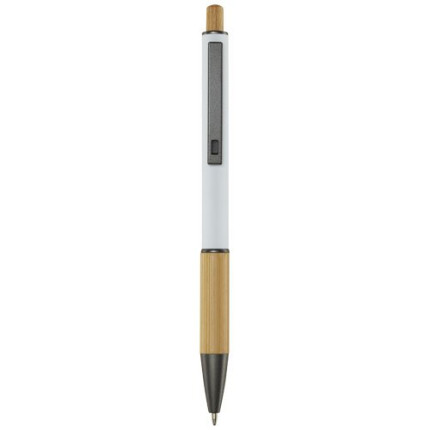 Penna a sfera in alluminio riciclato Darius-inchiostro nero