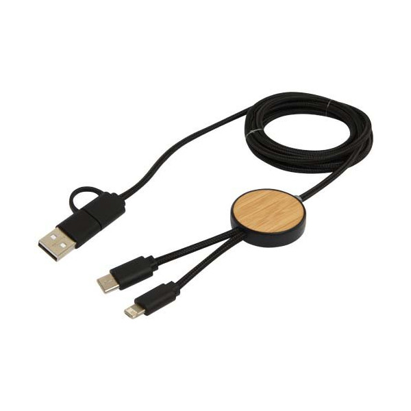 Cavo 5-in-1 in plastica riciclata da 150 cm per...