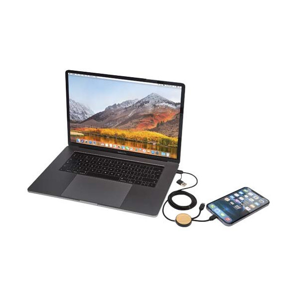 Cavo 5-in-1 in plastica riciclata da 150 cm per...