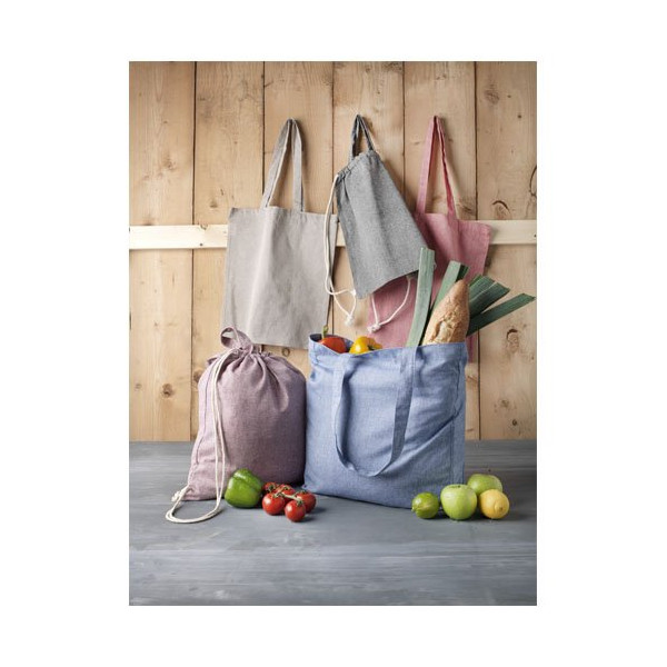 Tote bag in tessuto riciclato 210 g/m² Pheebs - 7L