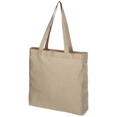 Tote bag con fondo ampio in tessuto riciclato 210 g/m²...