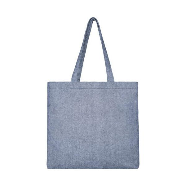 Tote bag con fondo ampio in tessuto riciclato...