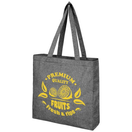 Tote bag con fondo ampio in tessuto riciclato 210 g/m² Pheebs - 13L