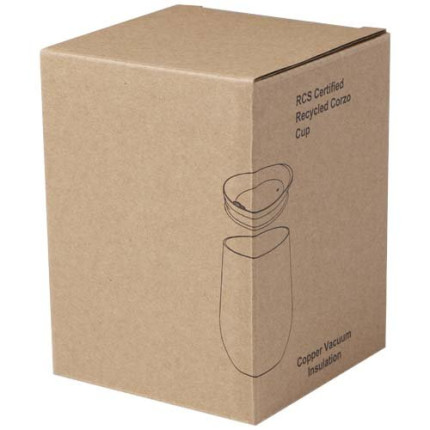 Tazza con isolamento termico in rame da 350 ml certificato RCS Corzo