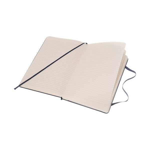 Blocco note con copertina rigida - a righe...