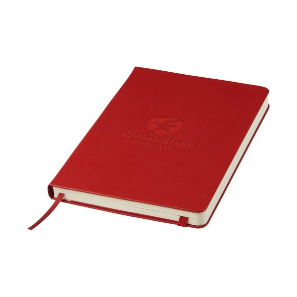 Blocco note con copertina rigida - a righe...