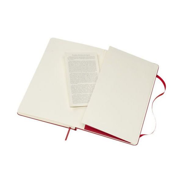 Blocco note con copertina rigida - a righe...