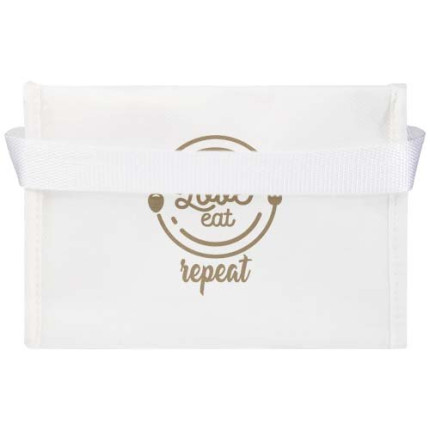 Borsa termica con capacità per 6 lattine in tessuto non tessuto riciclato certificato GRS Spectrum - 4L