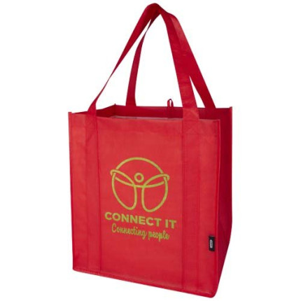 Tote bag con fondo rigido in tessuto non tessuto riciclato certificato GRS Liberty - 29L
