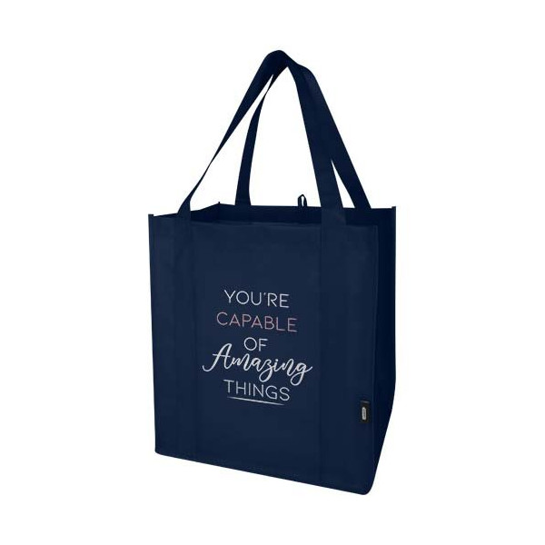 Tote bag con fondo rigido in tessuto non...