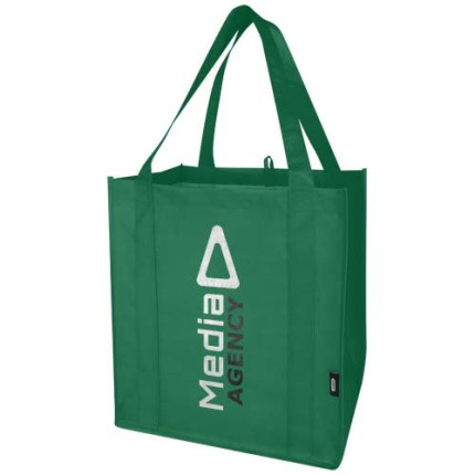 Tote bag con fondo rigido in tessuto non tessuto riciclato certificato GRS Liberty - 29L